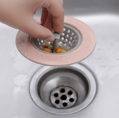 Household Silicone Kitchen Filter Sink Strainer Bathroom Shower Drain Sink Drains Cover Sink Colander Sewer Hair Filter Strainer