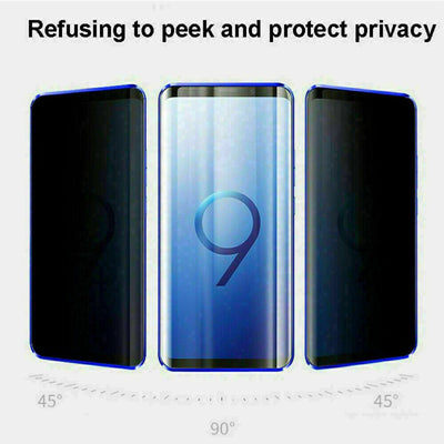 360 Full Body Anti-Spy Magnetic Glass Phone Case For Samsung Galaxy Note 20 S10