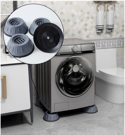 Anti-slip Washing Machine Feet Non-slip Mats Refrigerator Anti-vibration pad Kitchen Bathroom Mat Anti-vibration foot pad