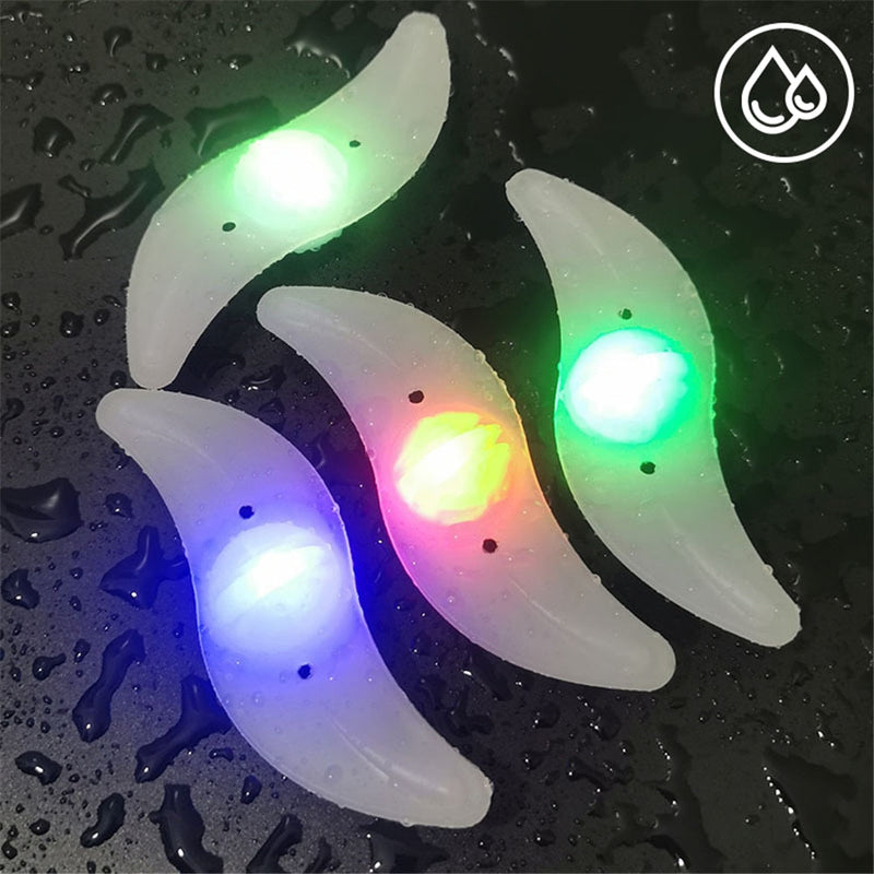 3 Lighting Mode LED Neon Bicycle Wheel Spoke Light Waterproof Color Bike Safety Warning Light Cycling Light Bicycle Accessories