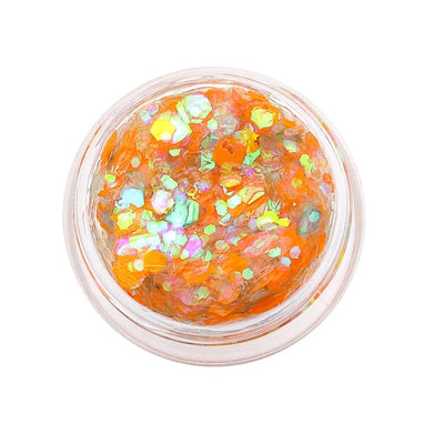 1PC Hot Sale Fashion Holographic Eyeshadow Sequins Gel Hair Lips Makeup Eye Eyebrow Shimmer Glitter Decoration Portable Cosmetic