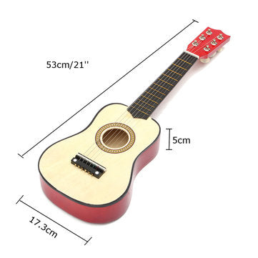 Beginners Practice Acoustic Guitar 6 String with Pick