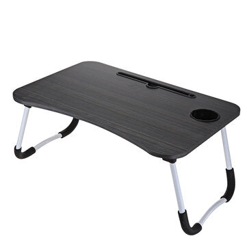 Laptop Table Stand with Small Drawer Portable Folding Desk