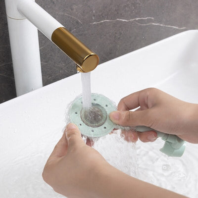 【 Shower Head Holder】Shower Holder Universal Suction Cup Shower Head Holder Punch-Free Bathroom Bracket Adjustable 360° Rotation ABS Fixed Base New