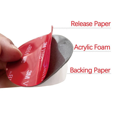 Transparent  Acrylic Double-Sided Adhesive Tape VHB 3M Strong Adhesive Patch Waterproof No Trace High Temperature Resistance