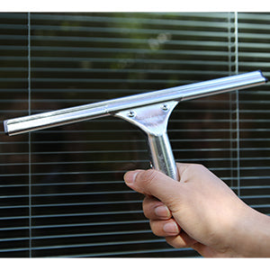 SCOTCH-BRITE Silver 7" Handheld Aluminum Bench Squeegee Water Scraper for Kitchen Cleaning