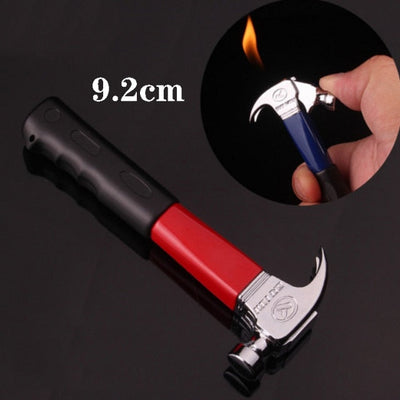 1pcs creative fashion mini metal lighter butane gas inflatable cigarettes tool Funny model smoking gift military