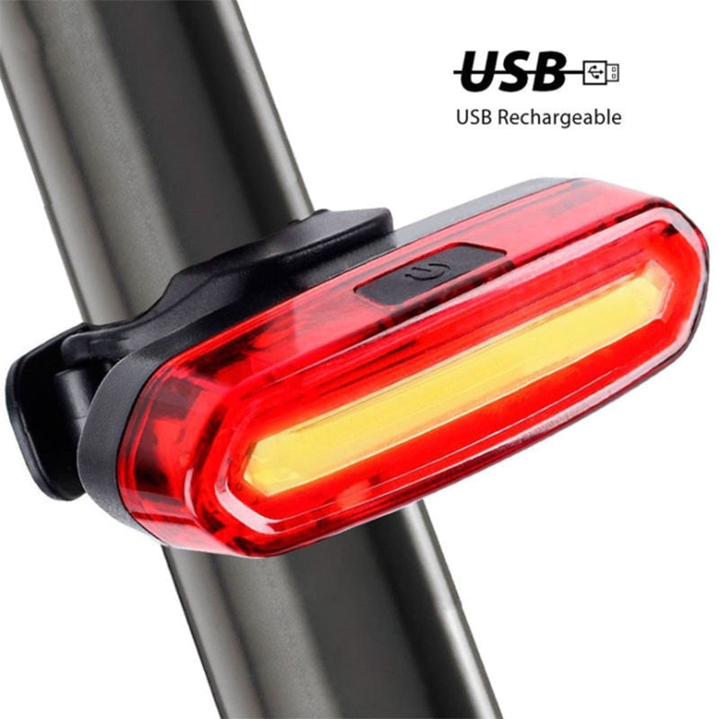 Bike Taillight Waterproof Riding Rear light Led Usb Chargeable Mountain Bike Cycling Light Tail-lamp Bicycle Light