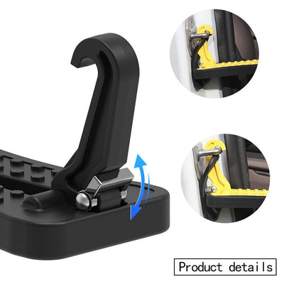 Universal Foldable Auxiliary Pedal Roof Pedal Foldable Car Vehicle Folding Stepping Ladder Foot Pegs Easy Access Car Accessories