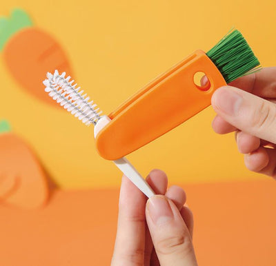 up Cover Cleaning Brush Carrot Cup Brush Vacuum Cup Gap Cleaning Brush Bottle Brush Pacifier Brush Groove Cleaning Brush