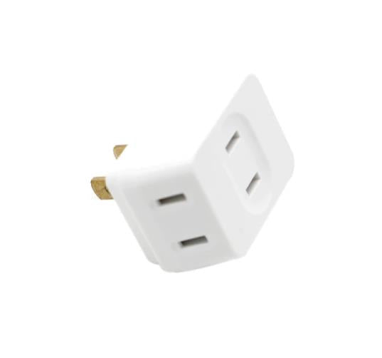 US Mini Outlet Power Converter Charger Wall Socket Adapter Travel Splitter Converter Socket One To Three Power Conversion