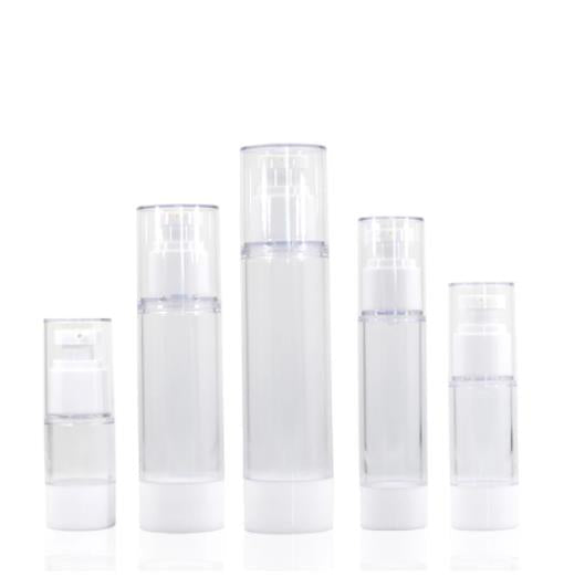 Vacuum Pump Cosmetic Containers Refillable Plastic Lotion Sub-bottlin