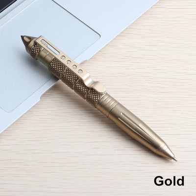 Tool Pens Multi-functional Pen Tactical Tungsten Steel Rotating Unisex Tool Pen Window Glass Metal Ballpoint Multifunctional