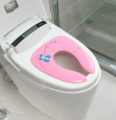 Baby Travel Folding Potty Seat toddler portable Toilet Training seat children urinal cushion children pot chair pad /mat