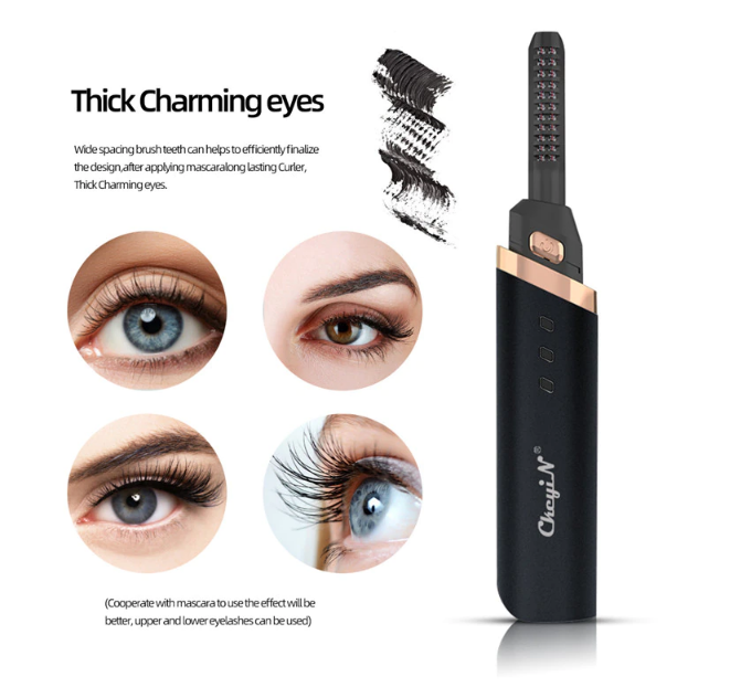 Electric Eyelash Curler Fast Heating Natural Eyelash Curling