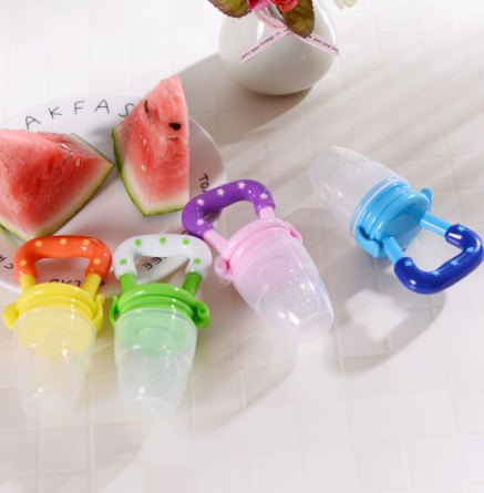 Silicone Teethers Safety Feeder Bite