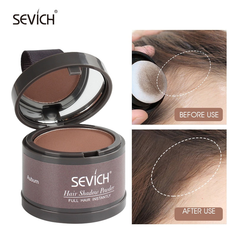 Sevich Hairline Powder 13 Color Hair Root Cover Up Water Proof Instant Modified Repair Hair Shadow Powder Makeup Hair Concealer