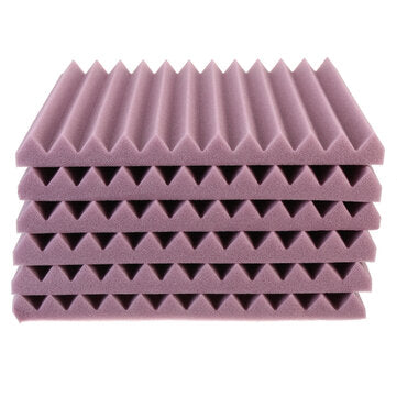 Acoustic Foam Wedge Studio Soundproofing Wall Panels Tiles