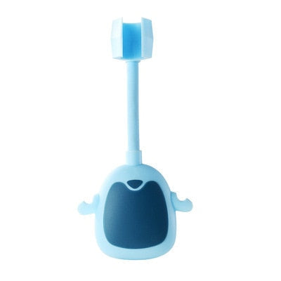 【 Shower Head Holder】Shower Holder Universal Suction Cup Shower Head Holder Punch-Free Bathroom Bracket Adjustable 360° Rotation ABS Fixed Base New