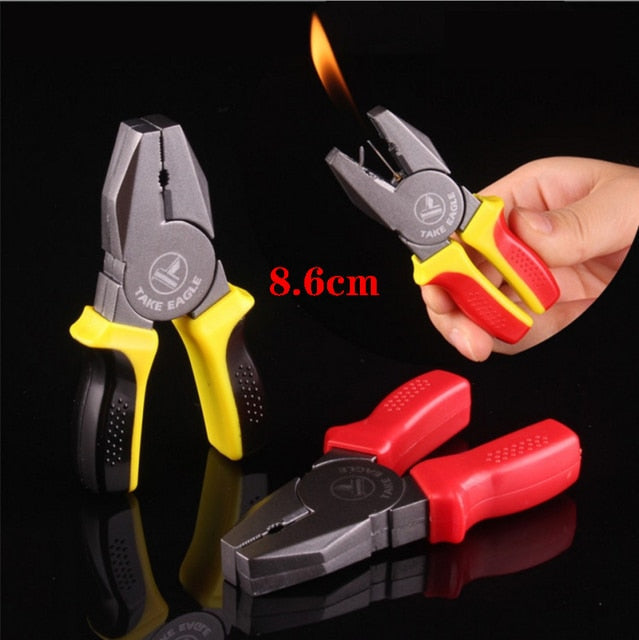 1pcs creative fashion mini metal lighter butane gas inflatable cigarettes tool Funny model smoking gift military