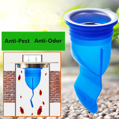 Silicone Floor Drain Deodorant Core Pipe Anti Odor Drain Insect Control Sewer Ring Bathroom Washing Machine Anti-backflow Sealer