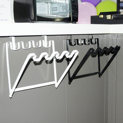 【Little expensive but better】Garbage Bags Rack Pure Color Rubbish Shelf Iron Art  Kitchen Storage Holder