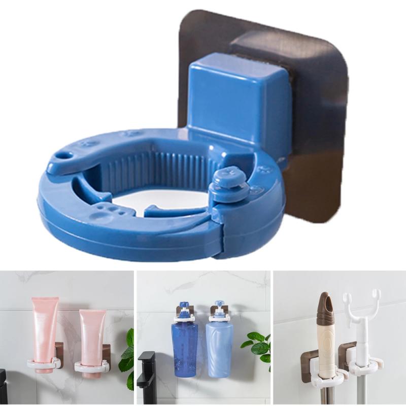 Wall Mounted Shampoo Storage Shelves Holder Self Adhesive Shower Gel Liquid Soap Storage Rack Hanger Shelf Bathroom Organizer