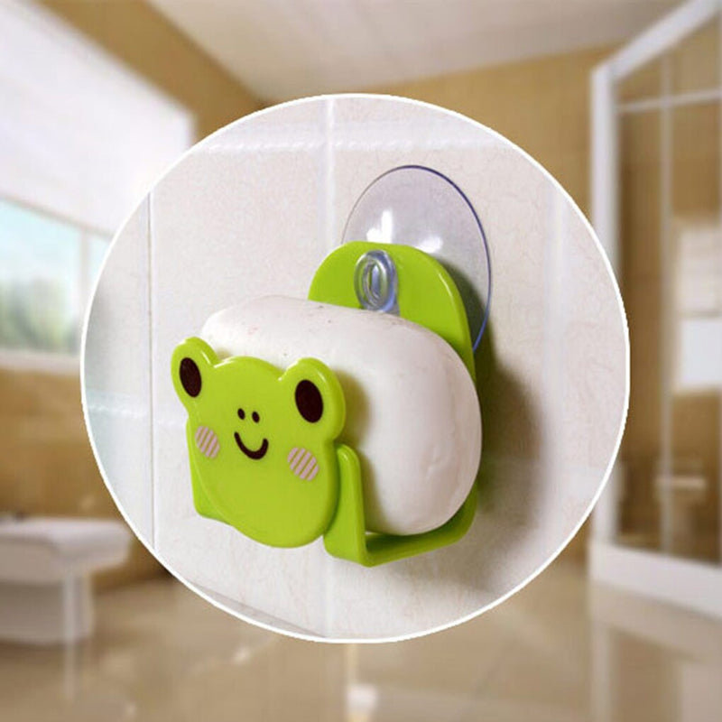 Lovely Good Quality Cartoon Dish Cloth Sponge Holder With Suction Cup Home Decor Dinning Room Kitchen Accessories Organizer!