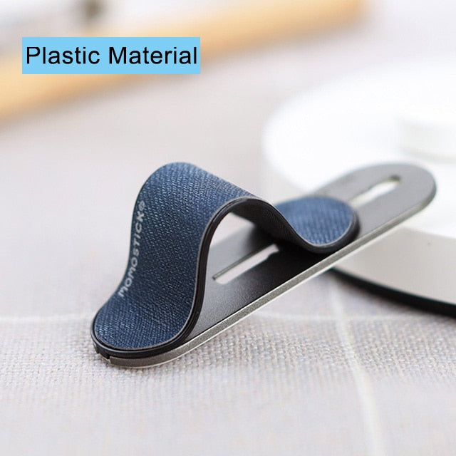 Finger Ring Holder Phone Ring Leather For Mobile Phone Wireless Charger Grip Stand Universal Magnetic Attractable Back Sticker