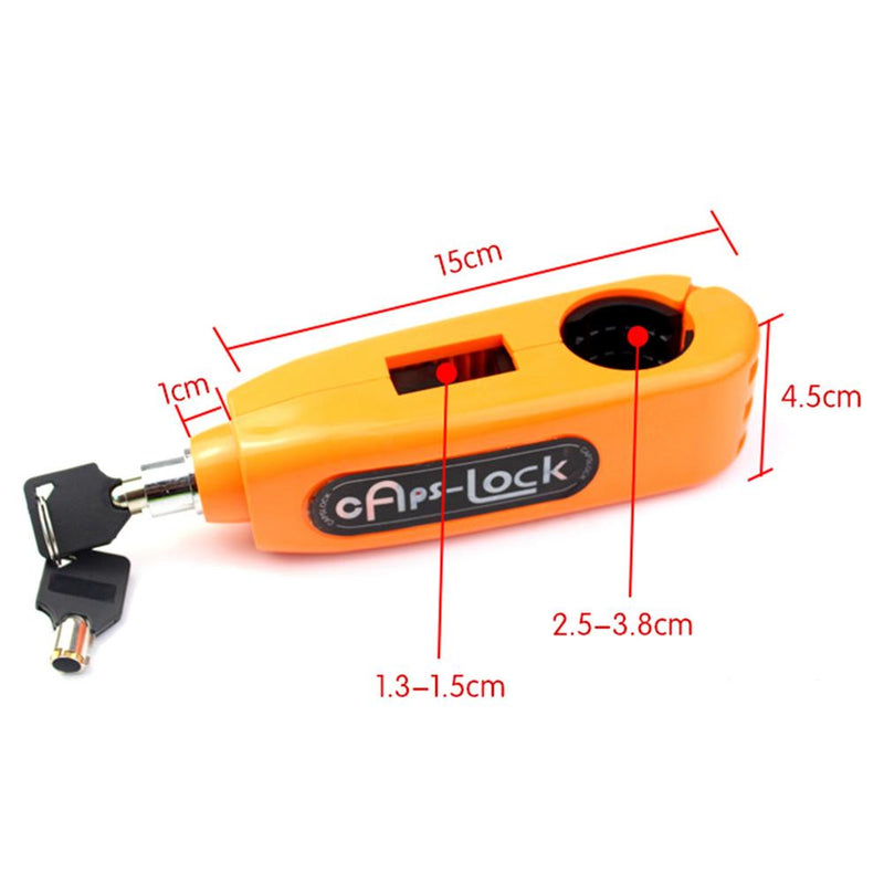 Motorcycle Grip Lock Throttle Handlebar Anti-theft Lock Durable Brake Lever Safety Scooter Lock For Motorcycle Accessories