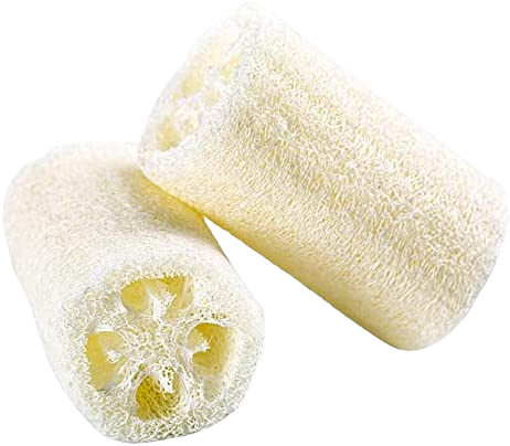 4 pack Loofah Sponge Scrubber Brush, loofa Perfect to Bath Shower & Spa