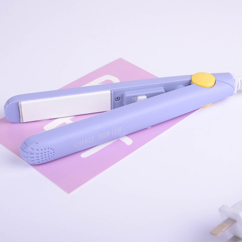 South Korean home appliances wheat and empty language MINI splint straight hair device curler personal care appliance
