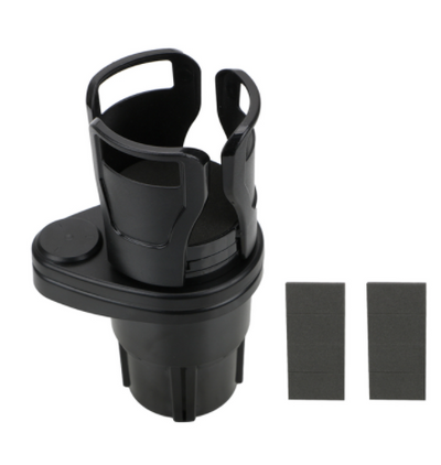 Car Dual Hole Cup Holder Adjustable