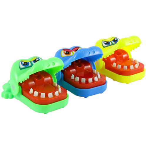 Gift Cute Crocodile Mouth Dentist Bite Finger Funny Game Toy