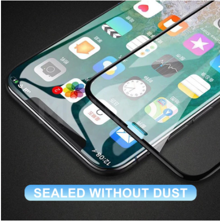 9D Protective Tempered Glass On The For iPhone 6 6s 7 8 Plus X 10 Glass Screen Protector Soft Edge Curved For iPhone XR XS MAX