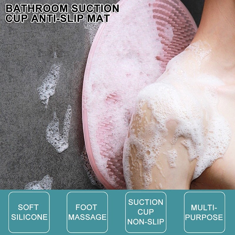 Silicone Massage Brush Foot Wash Brush Body Brush Foot Scrubber