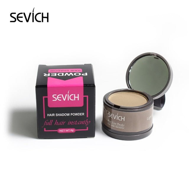 Sevich Hairline Powder 13 Color Hair Root Cover Up Water Proof Instant Modified Repair Hair Shadow Powder Makeup Hair Concealer