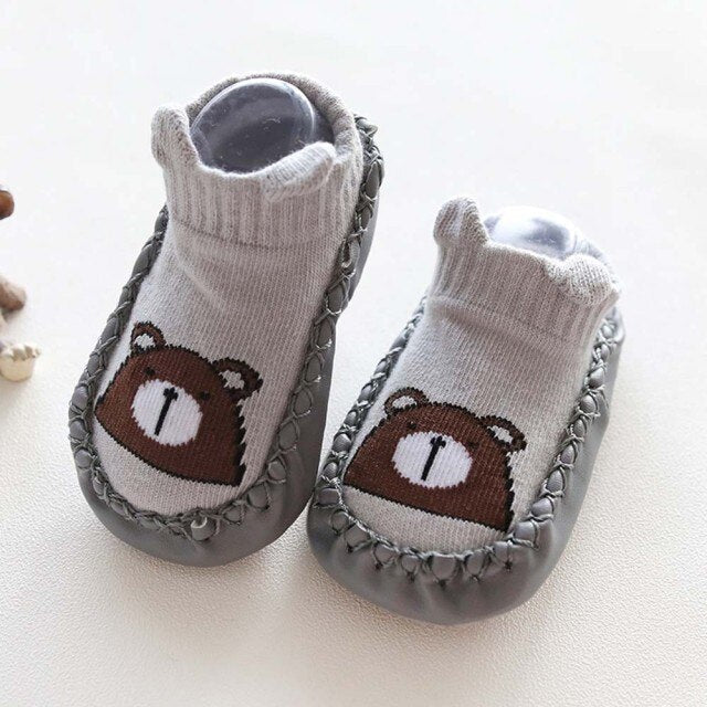 Baby Shoes Fashion Cartoon Animal Baby Girls Boys Anti-Slip Socks Slipper Soft Comfortable Casual Shoes Boots bebek ayakkabi