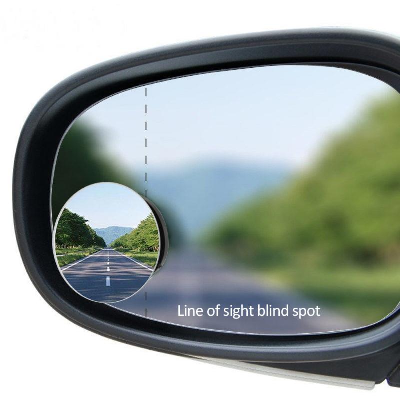 „Äê„ÄêRear view mirror„Äë2pcs Rear view mirror 360 Wide Angle Adjustable Round Convex Blind Spot Mirror Car Vehicle Side Mirror Car Rearview Car Accessor