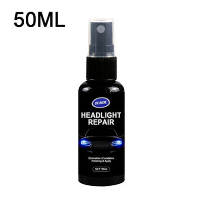 Car Headlight Polishing Agent Scratch Remover Repair Fluid Headlight Renewal Polish And Maintenance Liquid Kit Auto Accessories