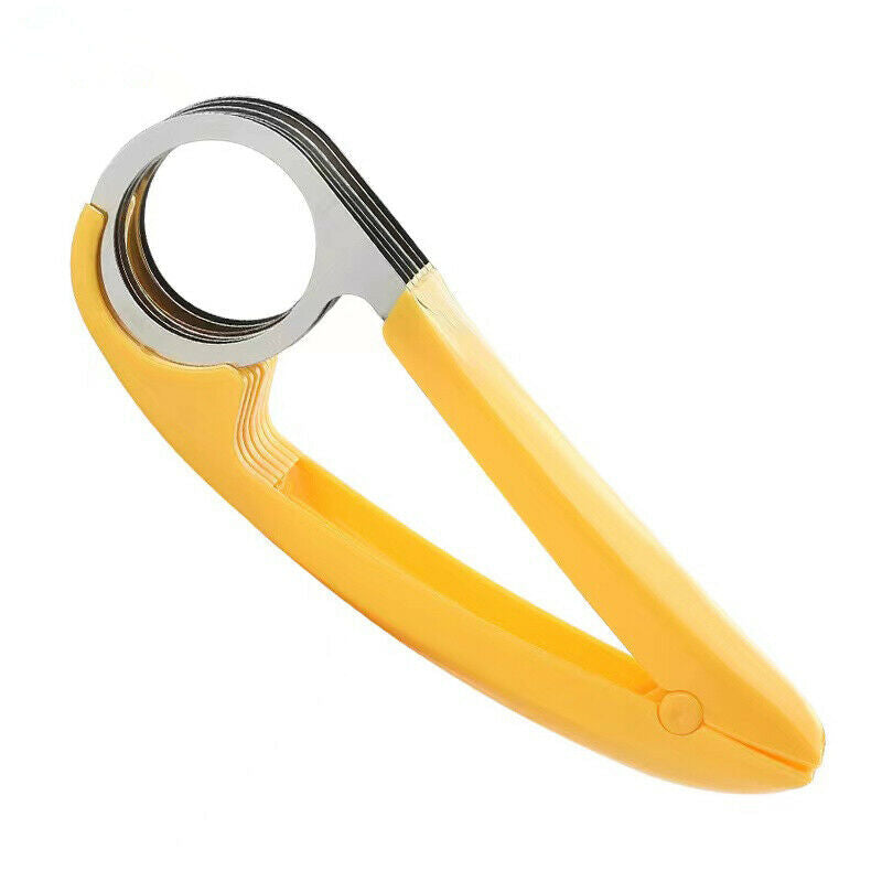 Kitchen Tools Vegetable Fruit Sharp Slicer Cut Ham Sausage Stainless Steel Banana Cutter Salad Slice Multi-Purpose Kitchen Tool