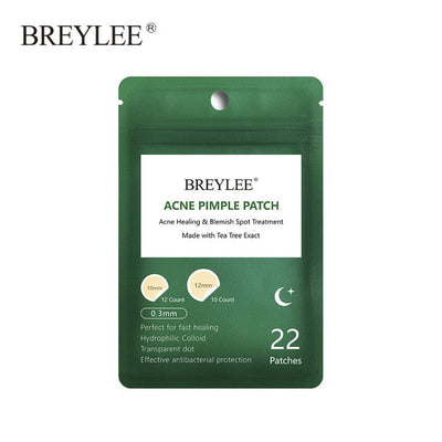 BREYLEE Acne Pimple Patch  Stickers Acne Treatment Pimple Remover Tool Blemish Spot Facial Mask Skin Care  Waterproof 22 Patches