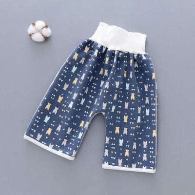 Comfy Children& Adult Diaper Skirt Shorts Childrens Diaper Skirt Shorts Waterproof Absorbent Cloth Reusable Diapers Pants