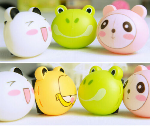 Cute Various Cartoon Animal Head Toothbrush Holders With Wall Suction Cups Creative Toothbrush Holders Punch Free Storage Rack