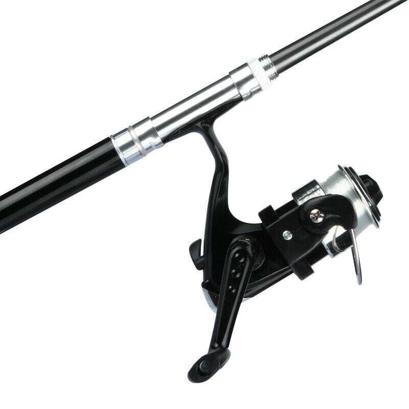 Portable Telescopic Mini Pocket Fish Aluminum Alloy Fishing Rod Pen Pole Reel