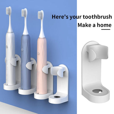 Toothbrush Stand Rack Organizer Electric Toothbrush Wall-Mounted Holder