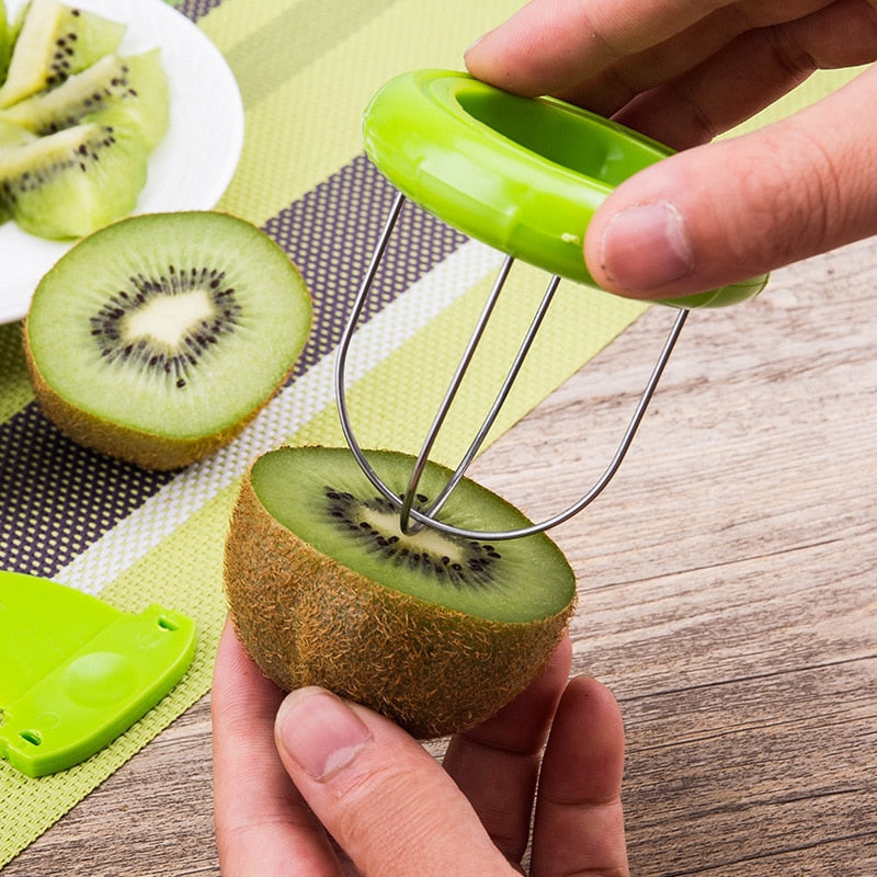 NEW Kiwi Cutter Kitchen Detachable Creative Fruit Peeler Salad Cooking Tools Lemon Peeling Gadgets Kitchen Gadgets and Accessories