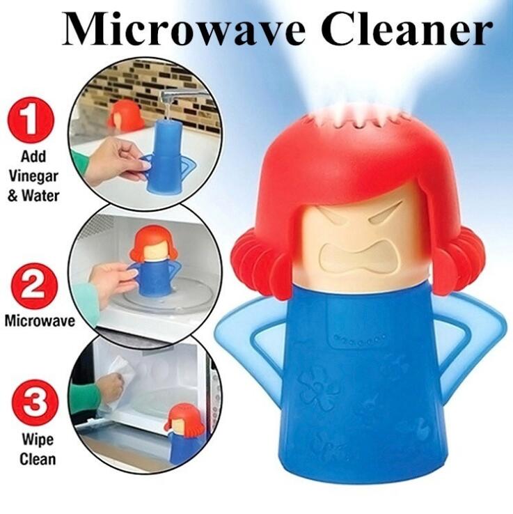 【Oven/Refrigerator Cleaner Recommend】Oven Steam Cleaner Microwave Cleaner Easily Cleans Microwave Oven Steam Cleaner Appliances for The Kitchen Refrigerator cleaning