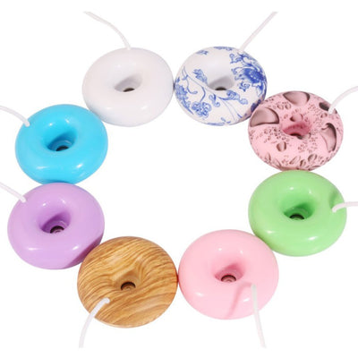 Mini USB Air Humidifier Portable Donuts Negative Ion Humidifier USB Air Humidifier Purifier Aroma Diffuser Steam For Home