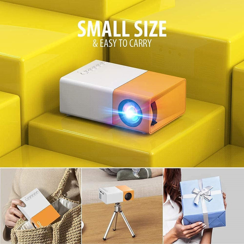 Portable HD Projector  - Perfect for Home Cinema and Camping